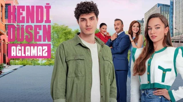 مسلسل من يقع بنفسه لا يبكي الحلقة 15 الخامسة عشر مترجمة HD
